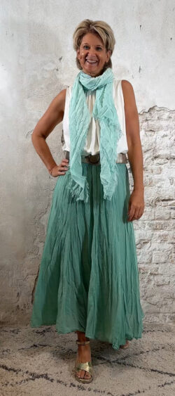 135846. Bamboo sjaal mint