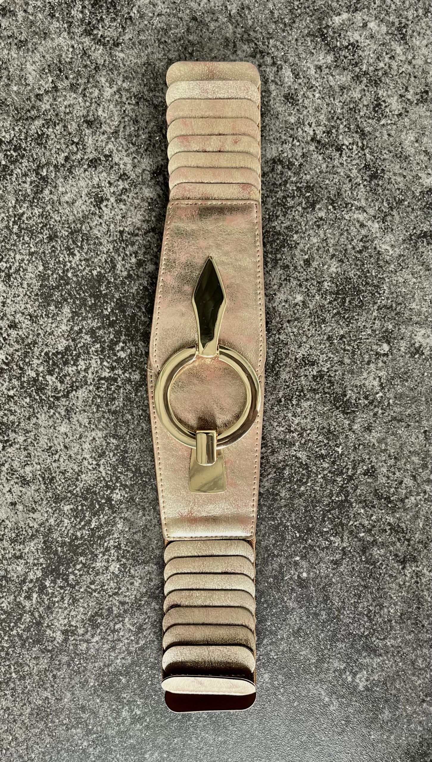 DIPZO Brede Elastische Riem voor Dames, Vintage Stijl, Geschikt voor Jurken, Dirndl en Truien, Zwart