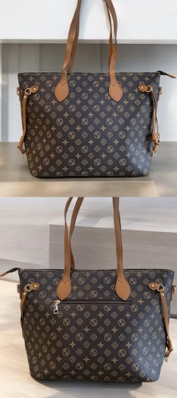 104317. LAATSTE 2! Shopper Paris bruin