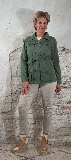 MC-9629. Parka jeans jack Khaki