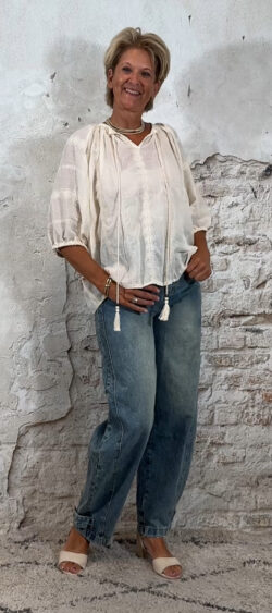 JS Ibiza blouse ecru