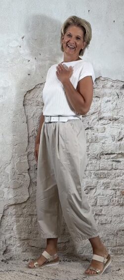 128293. Ballon broek beige