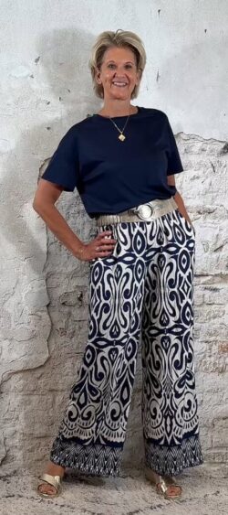 110130. Ibiza broek donkerblauw