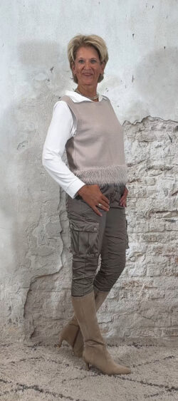 138967. Ailan cargo taupe