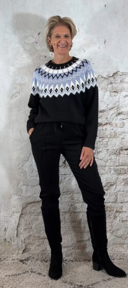 140202. Ailan allround stretch broek zwart