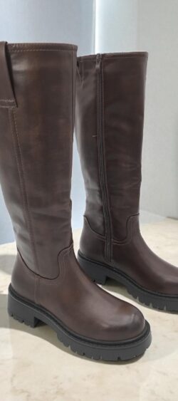 D-73. Chelsea hoge laars warm bruin