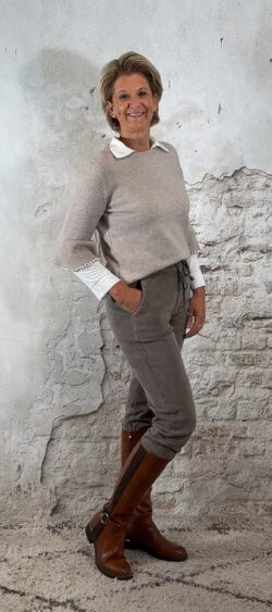 147862. Elza Comfort ribbroek div. Kleuren