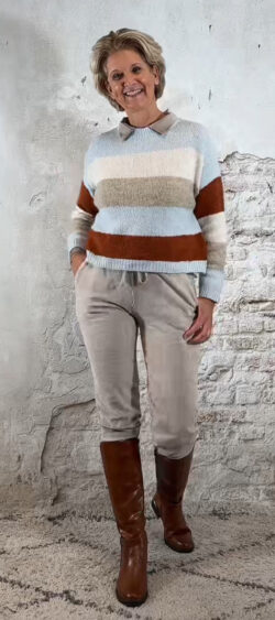 149040. Elza cozy colors pullover