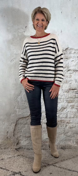 151070. Lovi sailor pullover donkerblauw