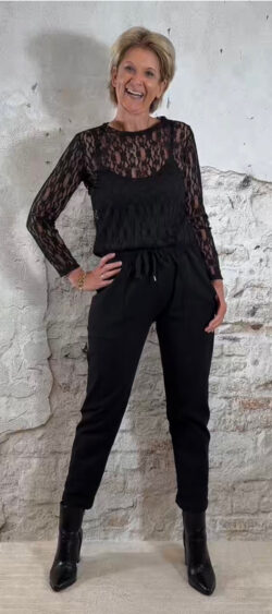 140202. Ailan allround stretch broek zwart.