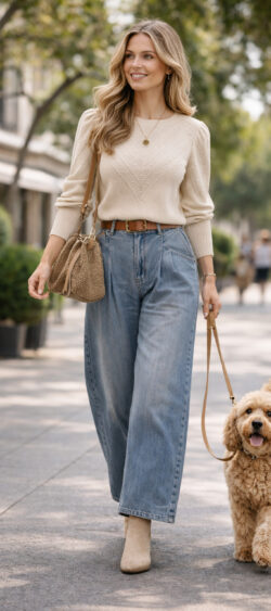 Outfit inspiratie - Wide Jeans