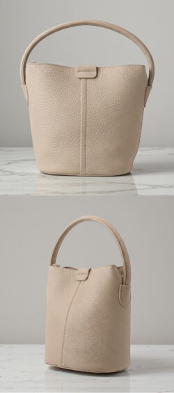 161844. Jacky bucket schoudertas zand (3 februari weer op voorraad, je kunt al bestellen)