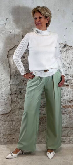 164277. Deal! Turtle pullover pearl wolwit