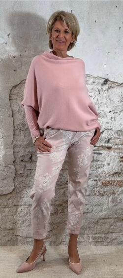 170863. Ailan comfy comfit oud roze gebloemd (17 maart op voorraad, je kunt al bestellen)