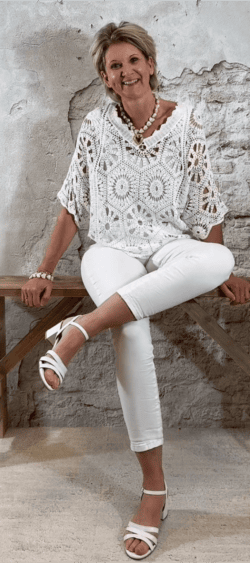 168361. Floor gehaakte vlindertop wit (10 maart op voorraad, je kunt al bestellen)