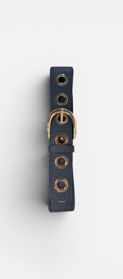 Elastische fashion roem donkerblauw