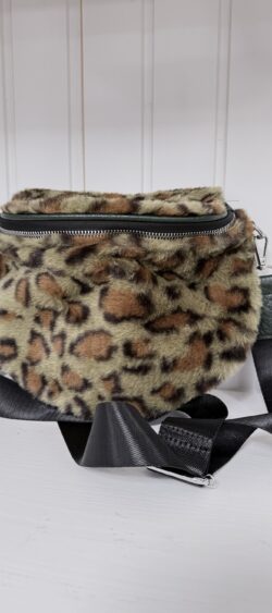 Cross body tas panter khaki