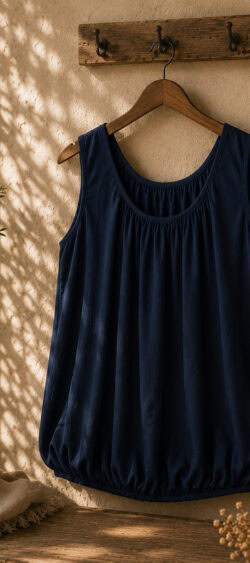 Wondertop donkerblauw - Bibi 180914.