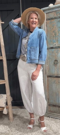 Jeans blouson jack - Elza G017✔️