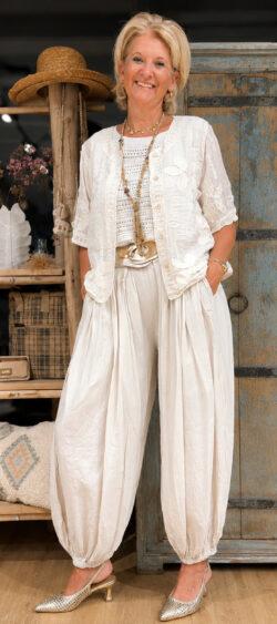 Aladin broek beige Elza - 186216 (7 juli weer op voorraad, je kunt al bestellen)