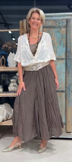 India blouse/vestje ecru Nana - 183235