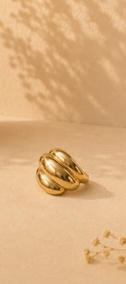 Chunky ring goud Sil - 183465
