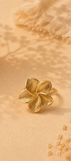 Flower ring goud Sil - 183474