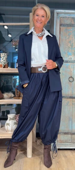 Blazer donkerblauw - Evy 190083