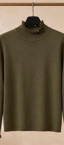 Ruffle pull-under khaki Bibi - 191380