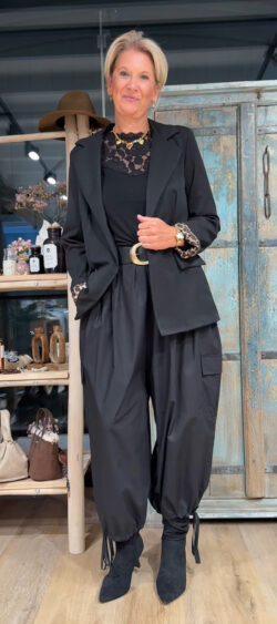 Blazer zwart - Evy 191355
