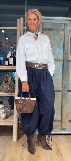 Blouson met zakken off white Nana - 191427