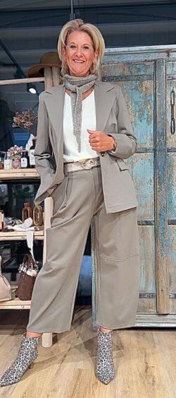 Blazer taupe/zand - Evy 190088