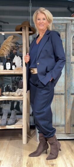 Blazer donkerblauw - Evy 190083