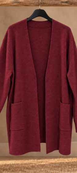 ✔️Vest bordeaux - Evy 195610
