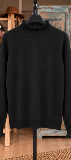 Ruffle pull-under zwart ࠰ maat 2 ࠰ Evy 196455