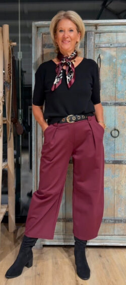Ballon pantalon Bordeaux - Evy 191361.
