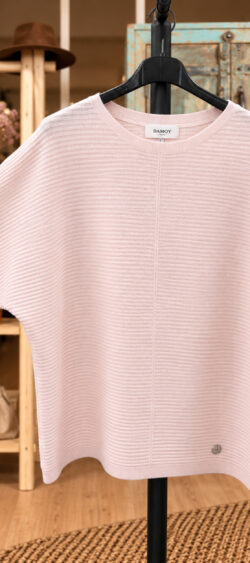 ✔️Ribbel pullover roze - Evy 193685