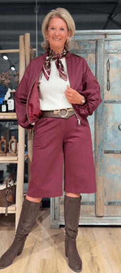 Ballon Jack poppelin bordeaux - Evy 192662