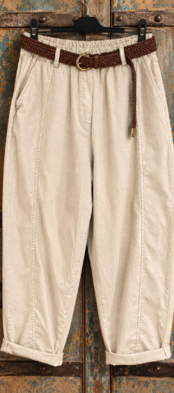 Stretch ballon broek beige - Ailan 195391
