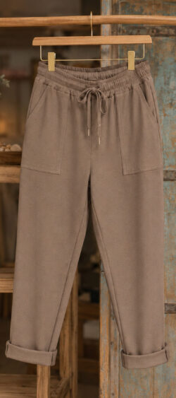 ✔️Allround stretch broek taupe - Ailan 195073