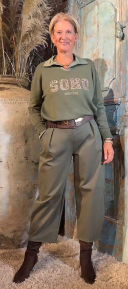 Ballon pantalon khaki - Evy 191368