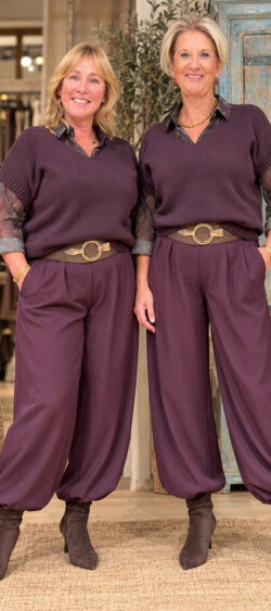 Aubergine outfit - Spencer & Pantaloin 197456