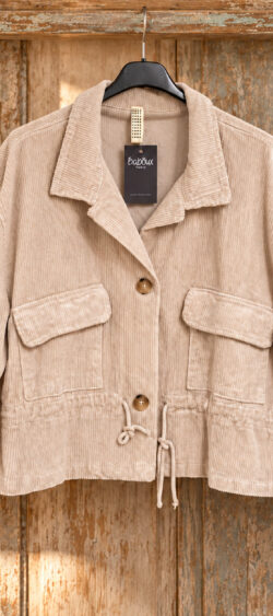 Babyrib blouson beige - Evy 199351